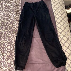 Black joggers
